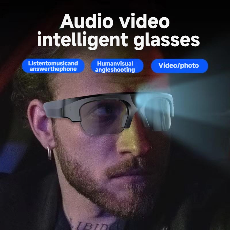 Smart Camera Bluetooth Music Glasses