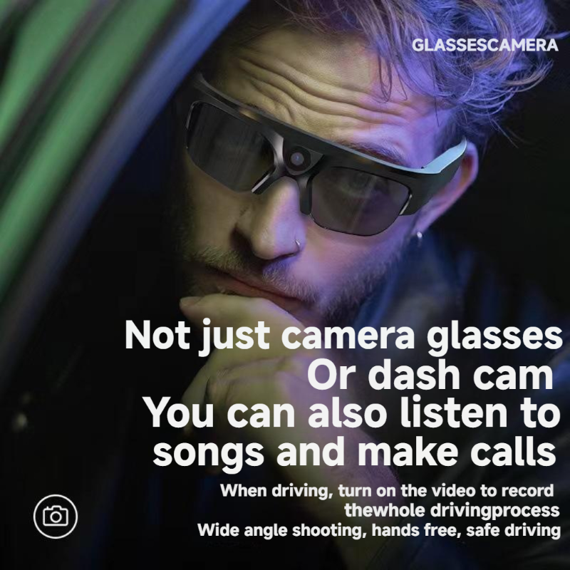 Smart Camera Bluetooth Music Glasses